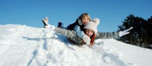 Winter Sledding on Long Island