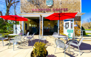 Hampton Coffee Company al fresco dining