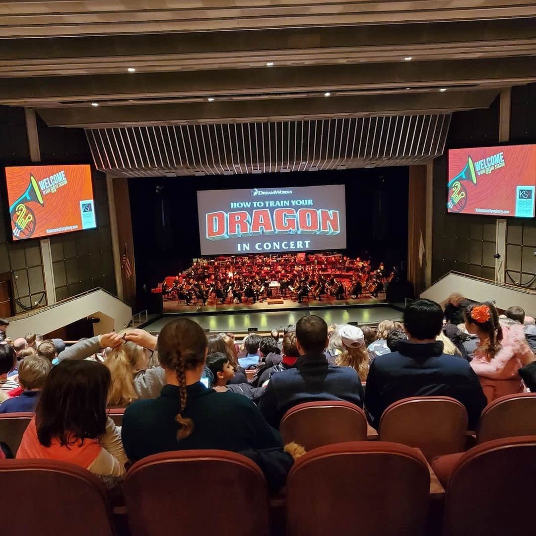 Photo by user mikey4davis, caption reads My first Symphony, also Joseph's and Hannah's first. Thanks for inviting me Mike it was a fantastic time. And thank you Joseph and Hannah for making the drive with me.