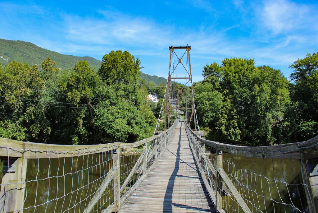 Virginia's Swinging Bridges