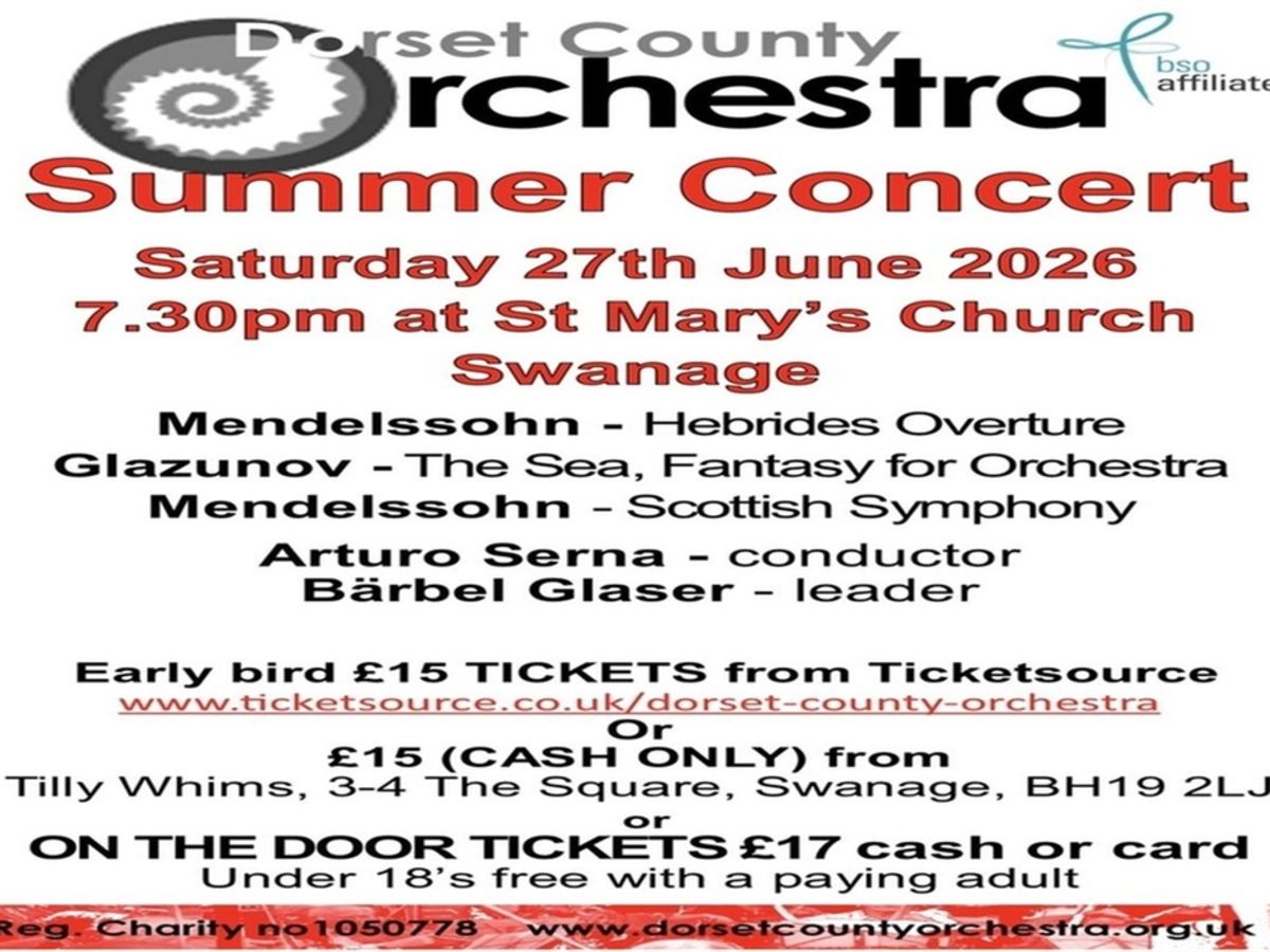 Dorset County Orchestra Summer Concert