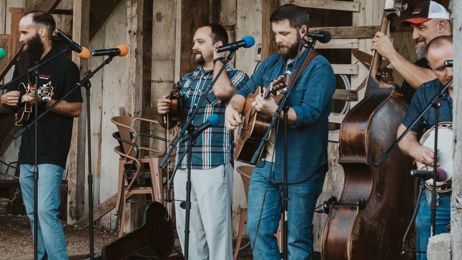 Live Music at the Barnyard at Mast Farm Inn in The Barnyard at Mast Farm Inn