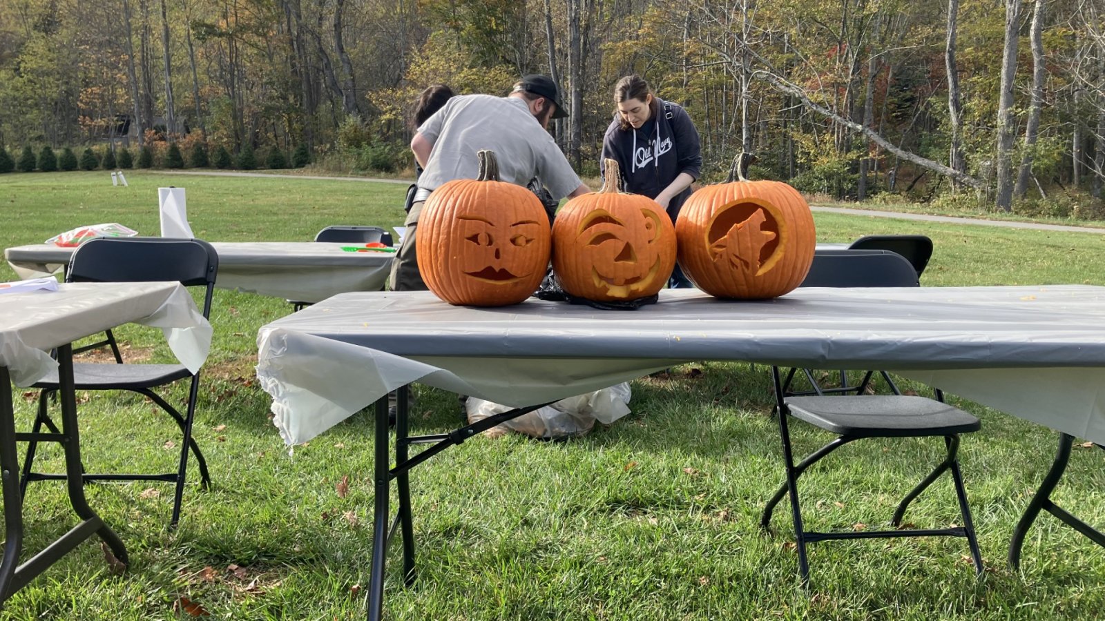 Pumpkin Carving in Grandfather Mountain State Park