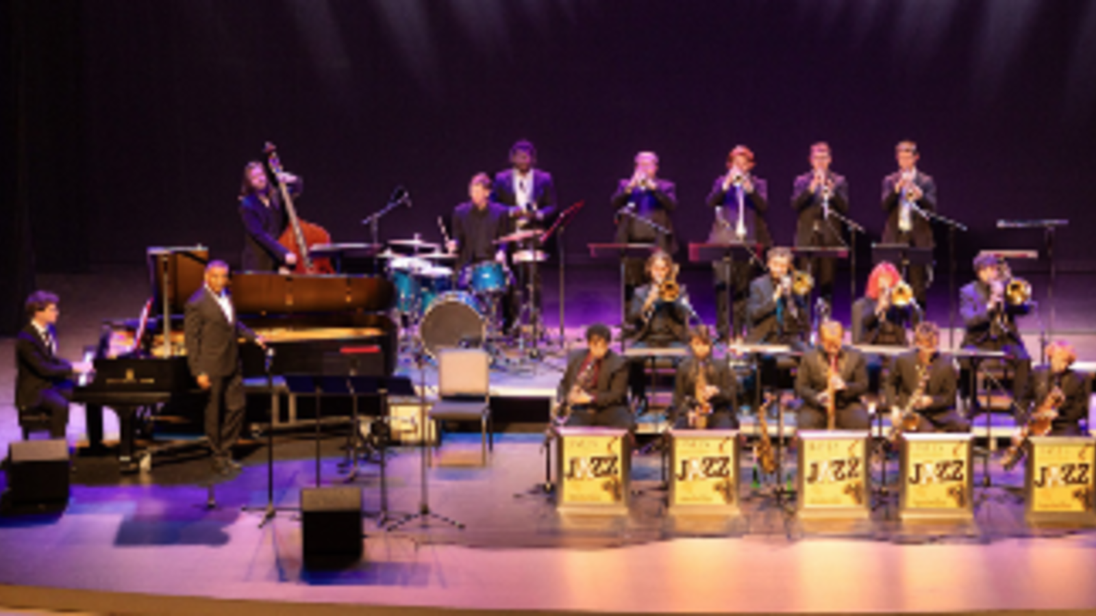 Appalachian State University Jazz Ensemble I in The Appalachian Theatre