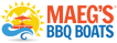 Maeg's BBQ Boats Logo