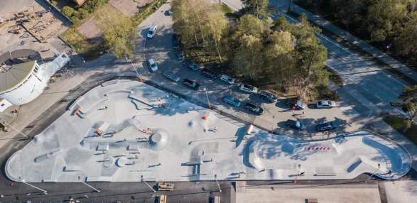 Speilen Betongpark Mandal