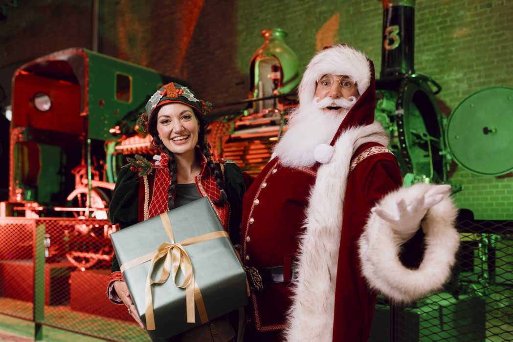 Father Christmas at the Science and Industry Museum