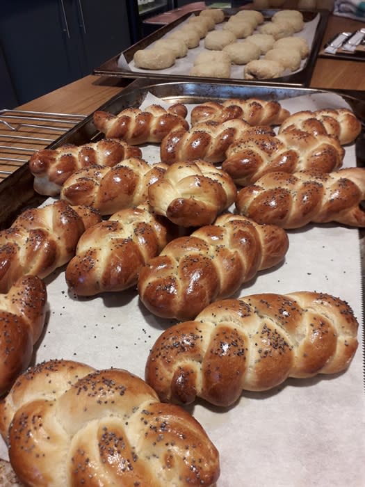 Foodie Group: Three ways with Challah Dough