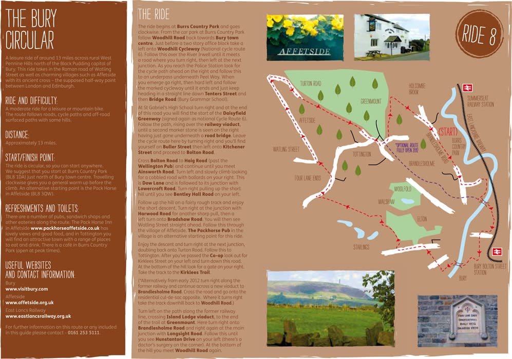 circular cycle routes