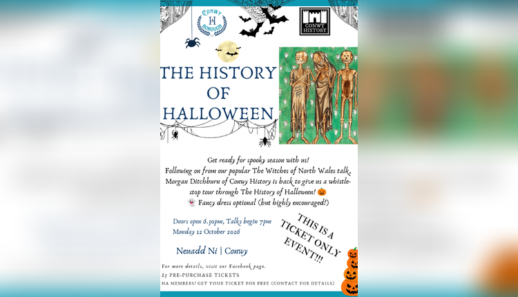 History of Halloween with Conwy History