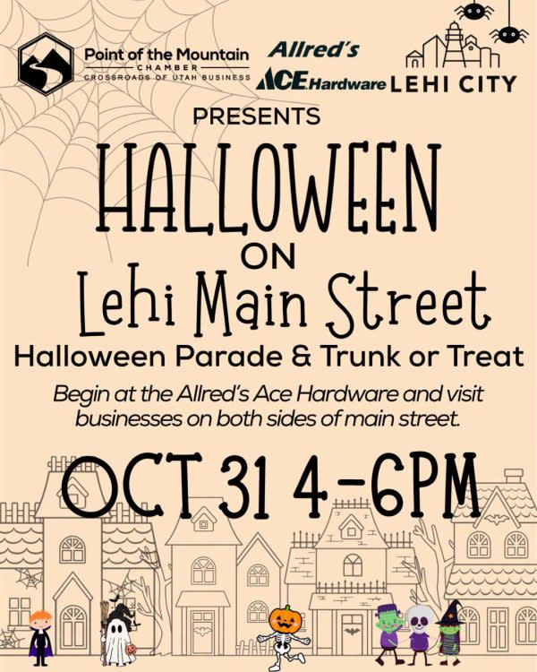 Lehi's Main Street Halloween Parade and Trunk or Treat