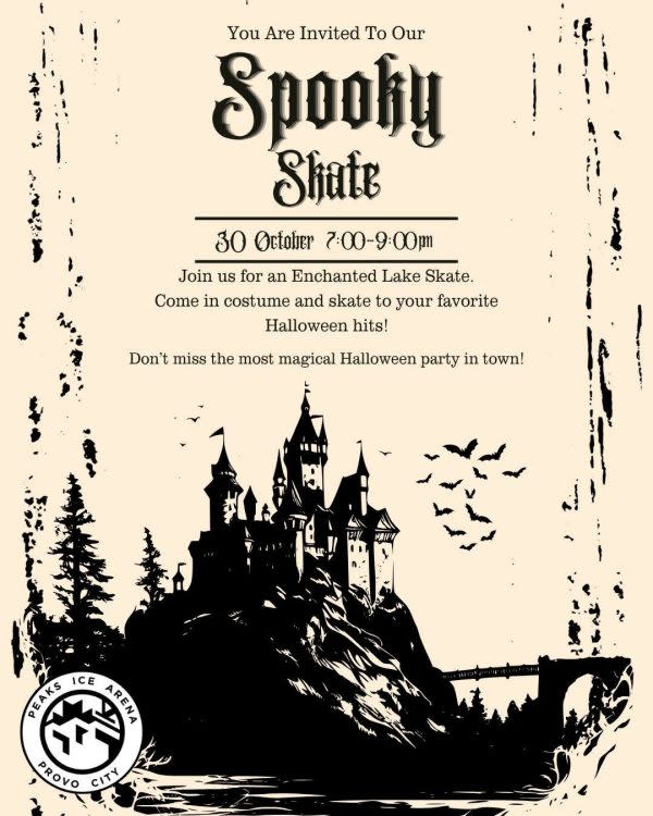 Enchanted Lake Skate Halloween Party