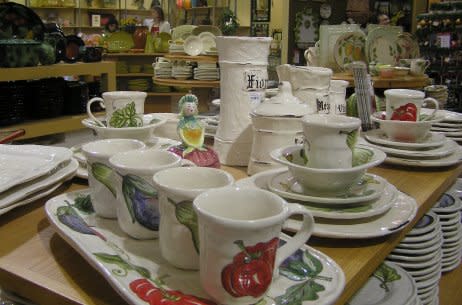 Dinnerware outlet on sale
