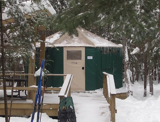 Pinery provincial park yurts top