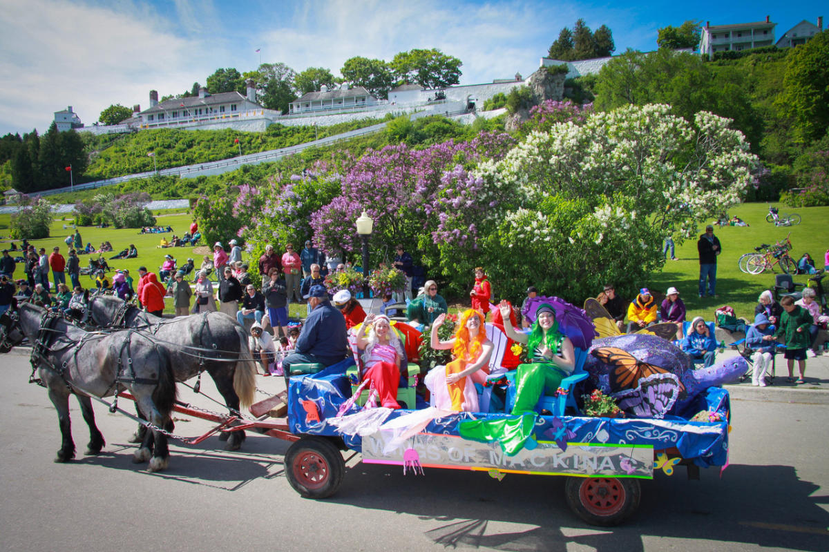 Mackinac Island Lilac Festival