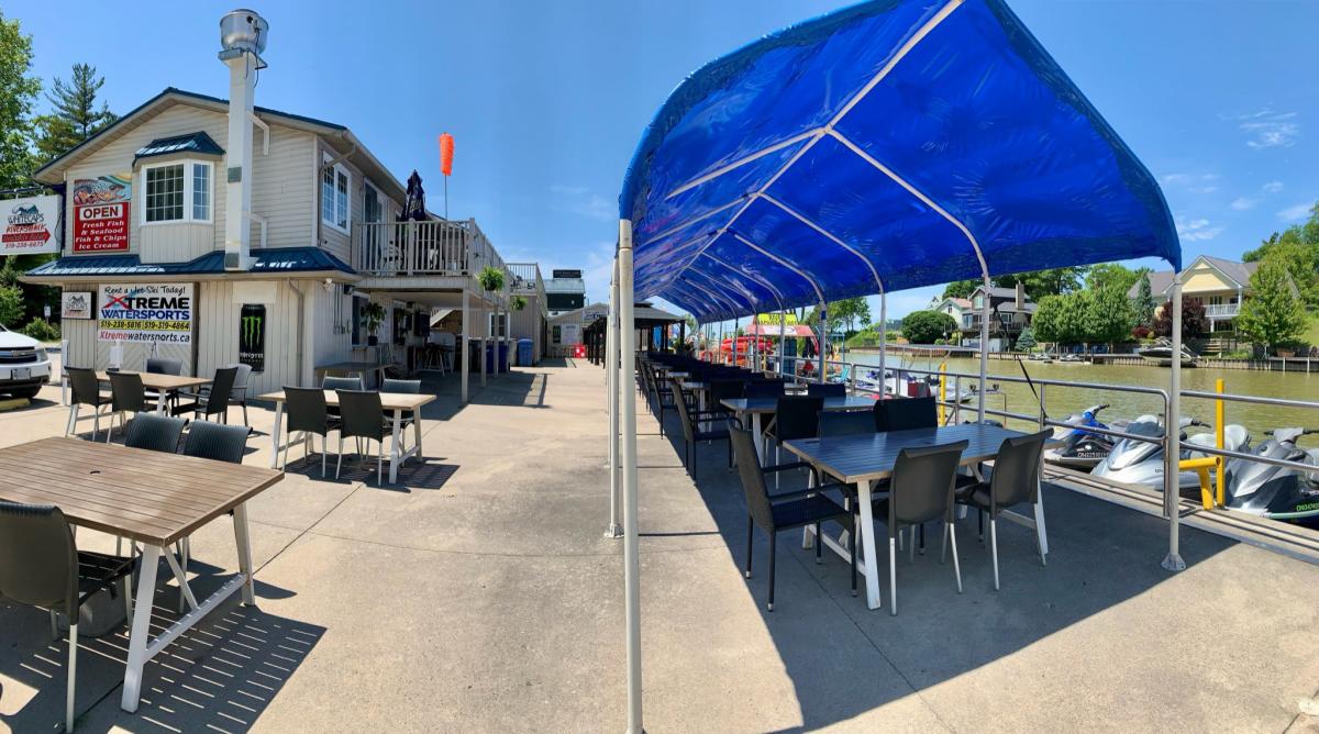 Whitecaps grand bend sale