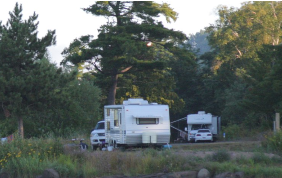 City of Hancock Recreational Area Beach & Campground