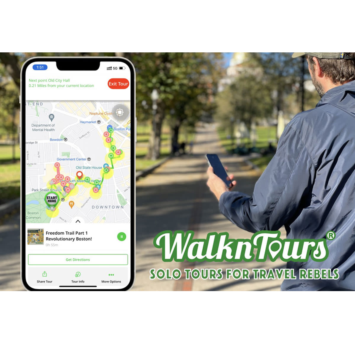 walking tour app free