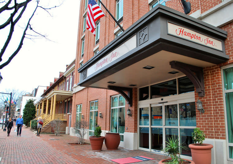Hampton Inn Alexandria Old Town King St Metro Alexandria Va 22314