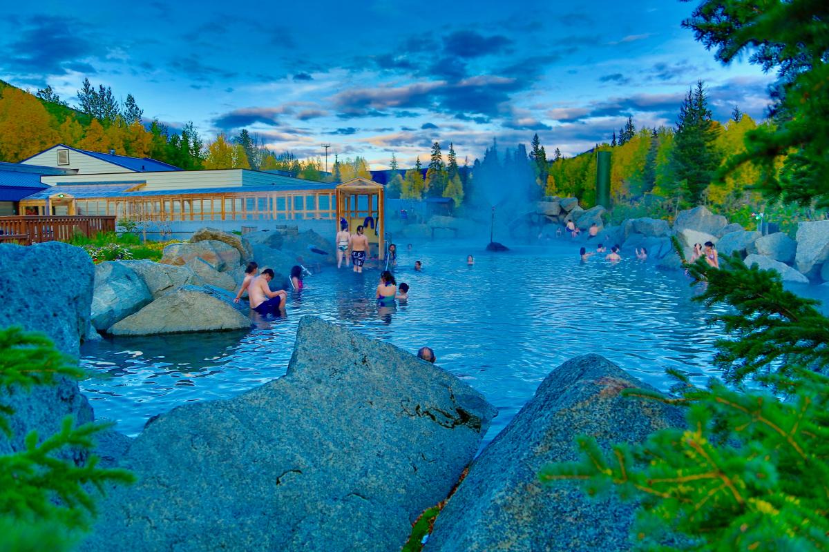 visit chena hot springs