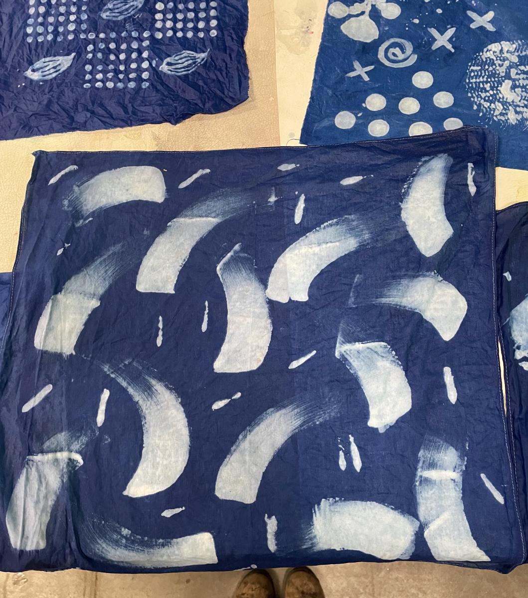 Adult Studio: Indigo Dyeing with Clay Resist | Asheville ...