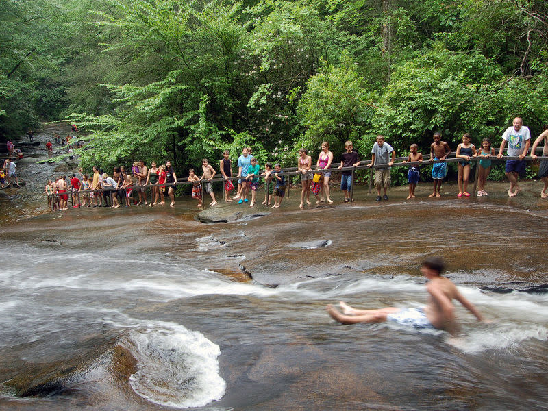 Sliding Rock A Natural Water Slide Asheville, NC's Official Travel Site