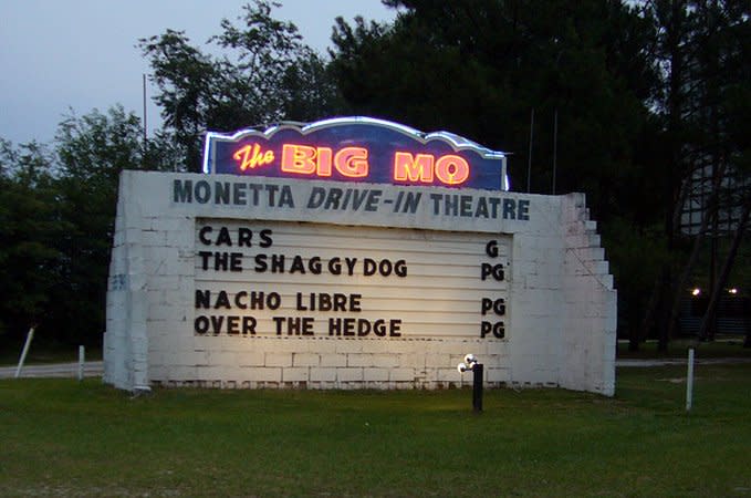 Monetta Drive In Movie Theater
