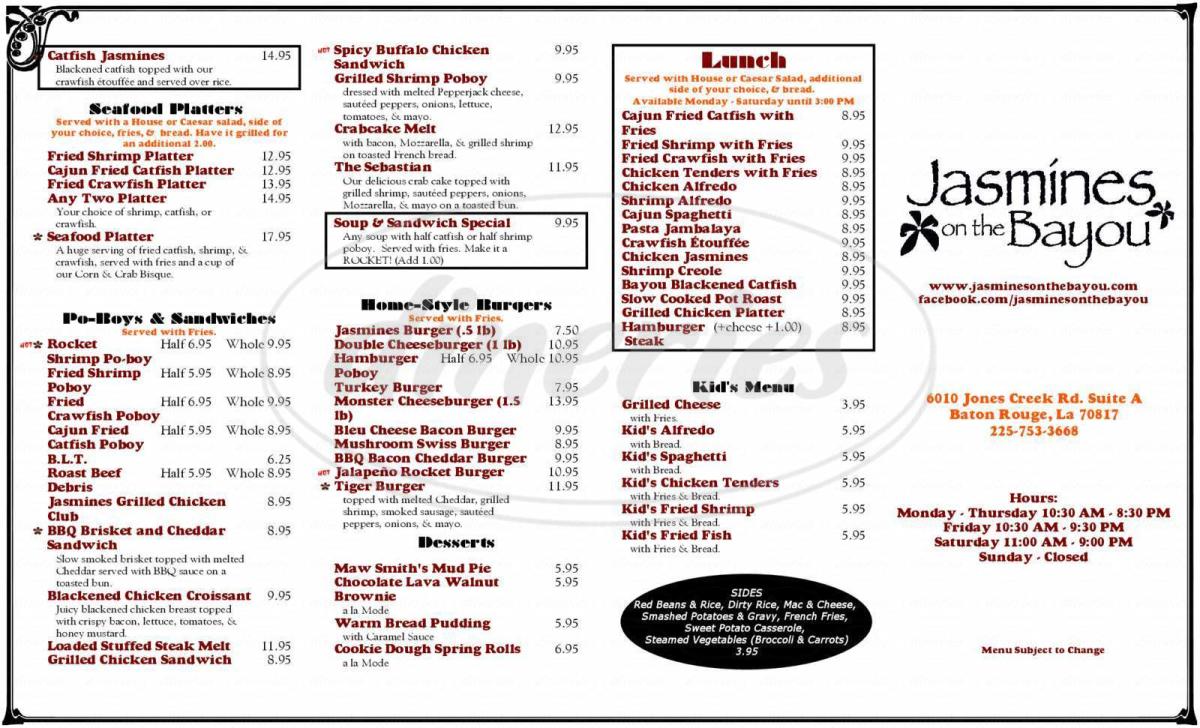 Jasmines on the Bayou