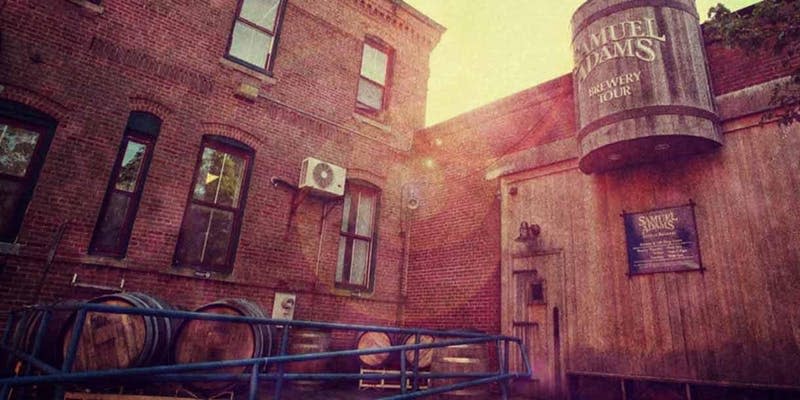 Samuel Adams Brewery Morning Mash In