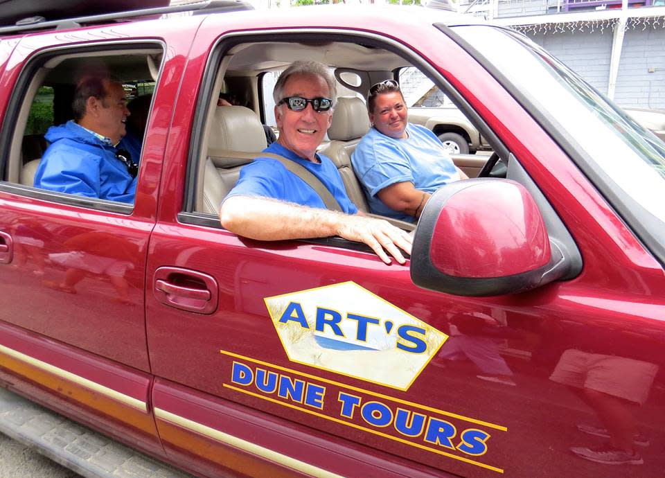 arts dune tours parking