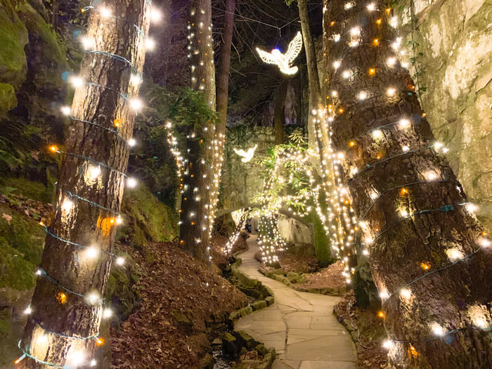 Rock City's Enchanted Garden of Lights