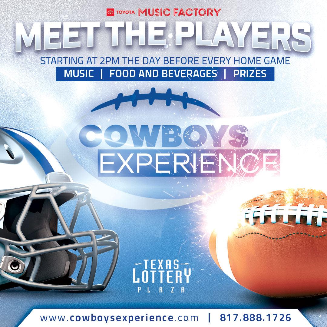 Cowboys Ultimate Experience on Texas Lottery Plaza
