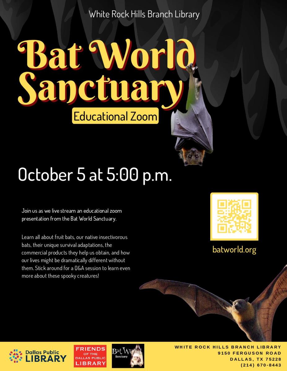 Bat World Sanctuary Educational Zoom