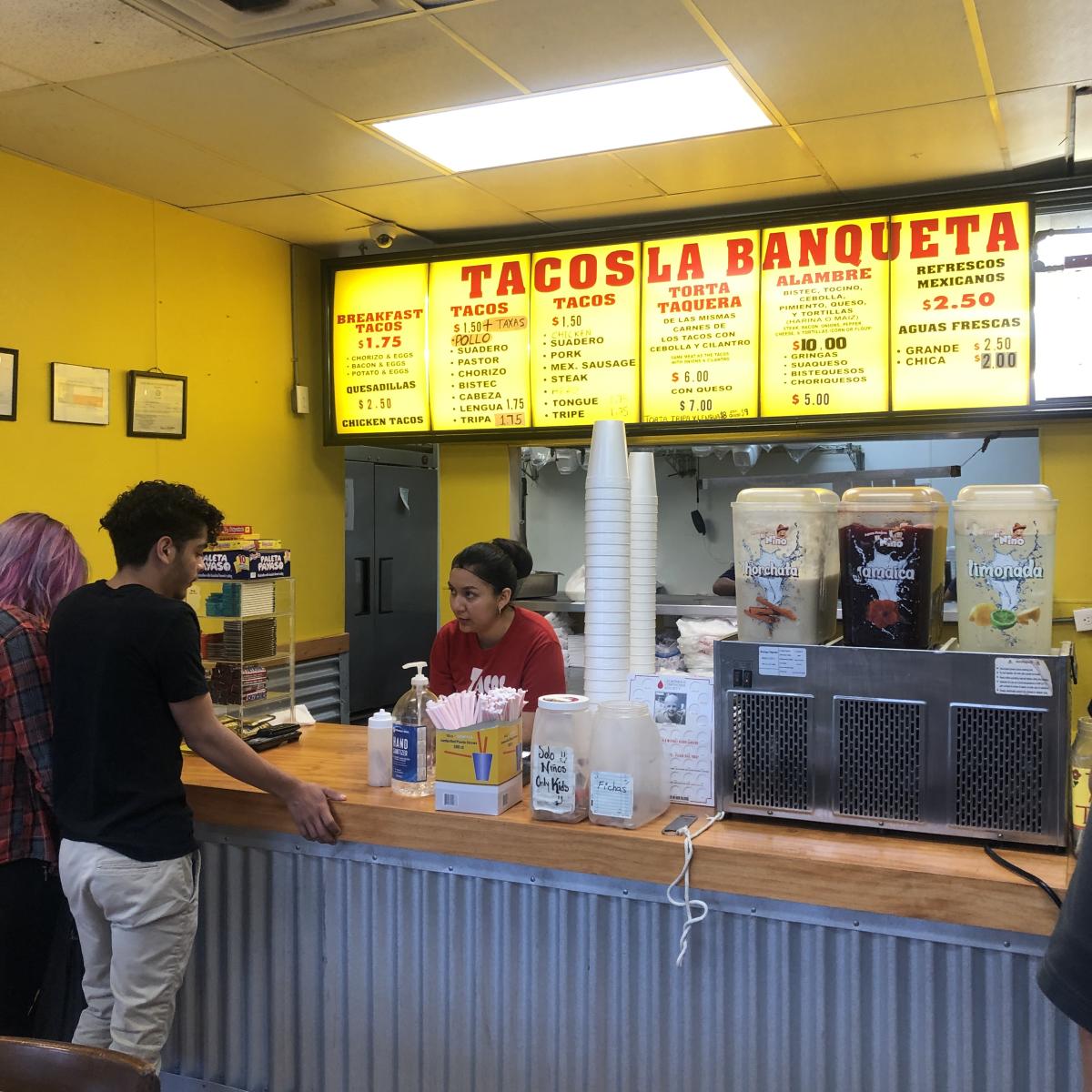 Tacos La Banqueta Puro DF