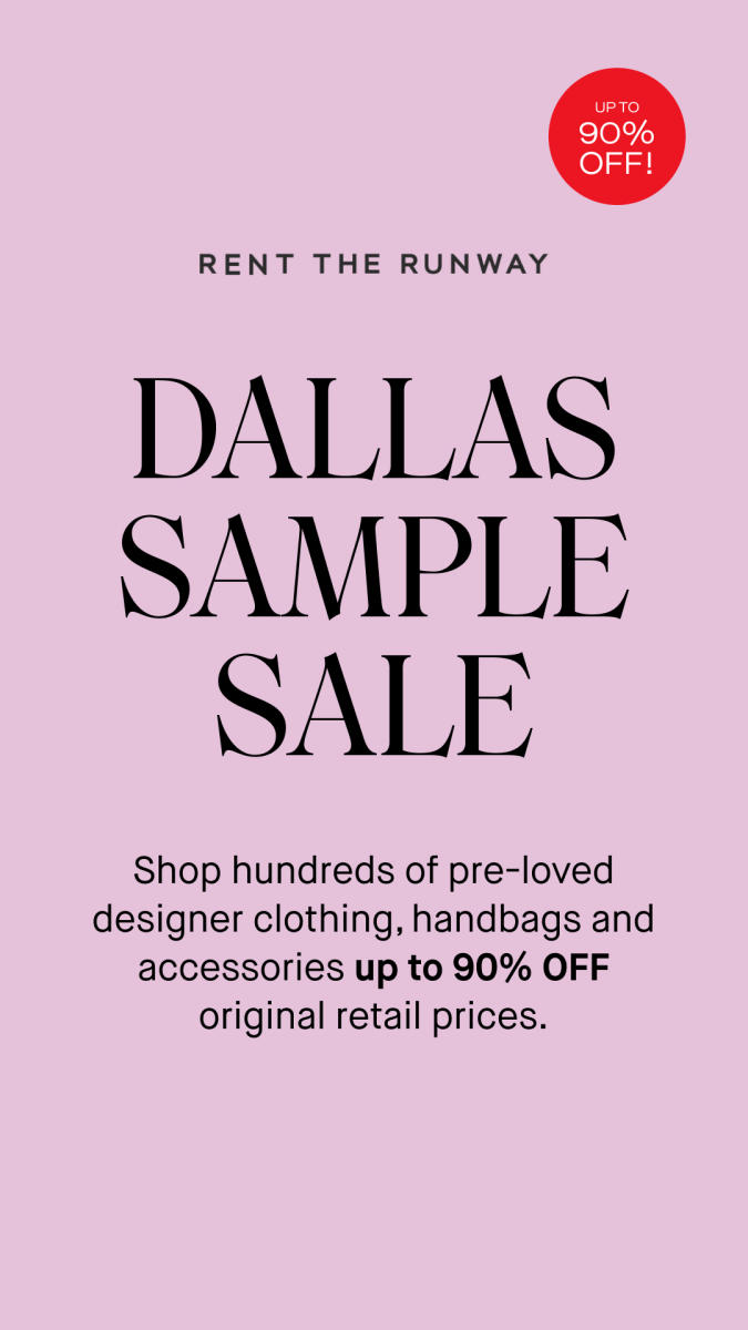 Rent the Runway Sample Sale (Dallas)