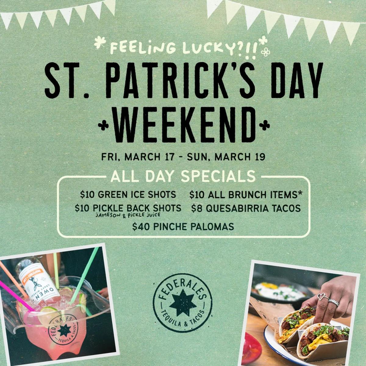 federales st pattys day