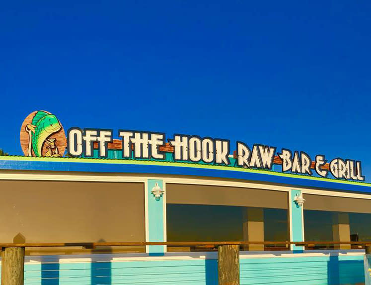 Off the Hook at Inlet Harbor Raw Bar and Grill Ponce Inlet, FL 32127