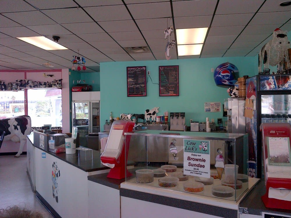 Cow Licks Ice Cream Daytona Beach Shores Fl 32118