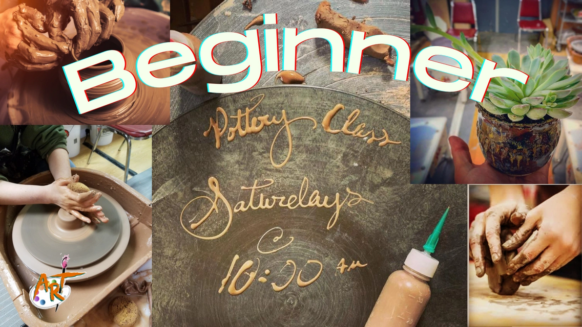 Beginner Pottery Wheel Class
