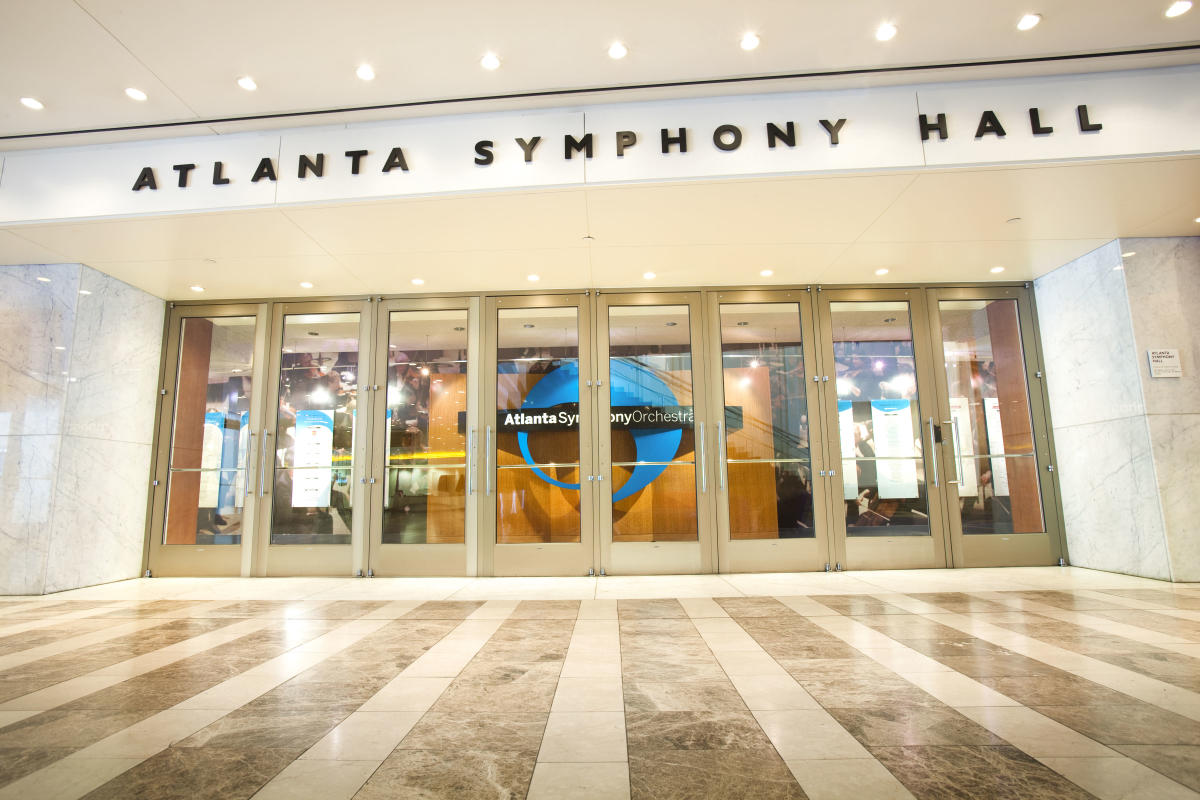 Atlanta Symphony Hall Seating Chart