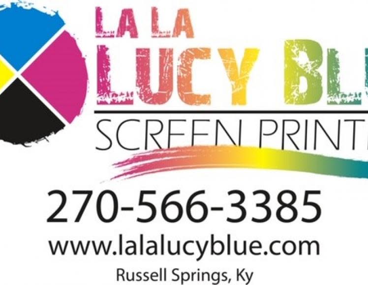 LaLaLucy Blue Screen Printing