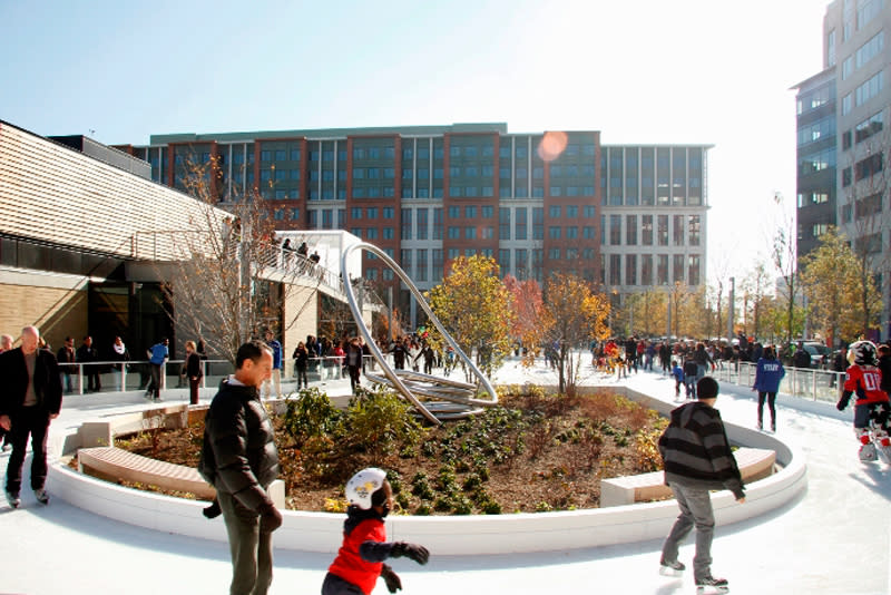 Canal Park Ice Skating