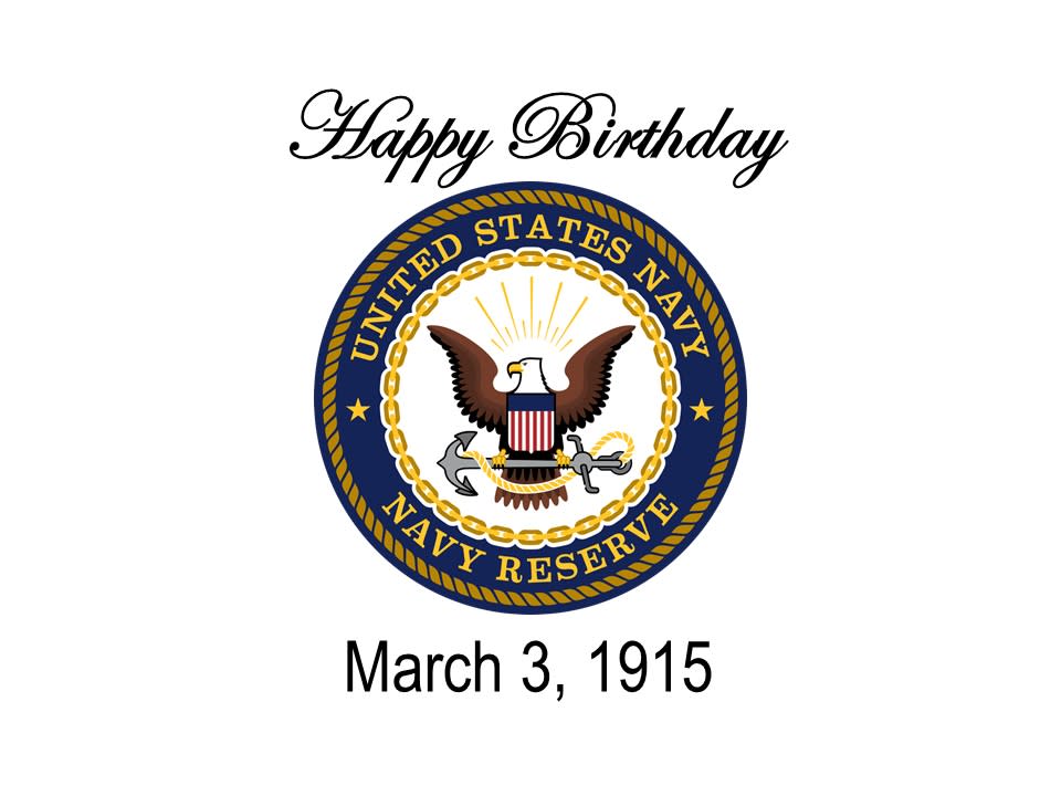 U.S. Navy Reserve Birthday