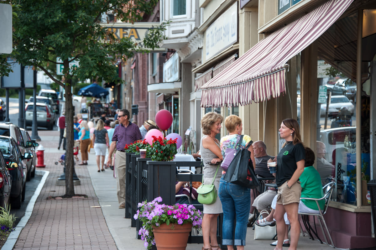 Geneva Downtown Shopping District Geneva, NY