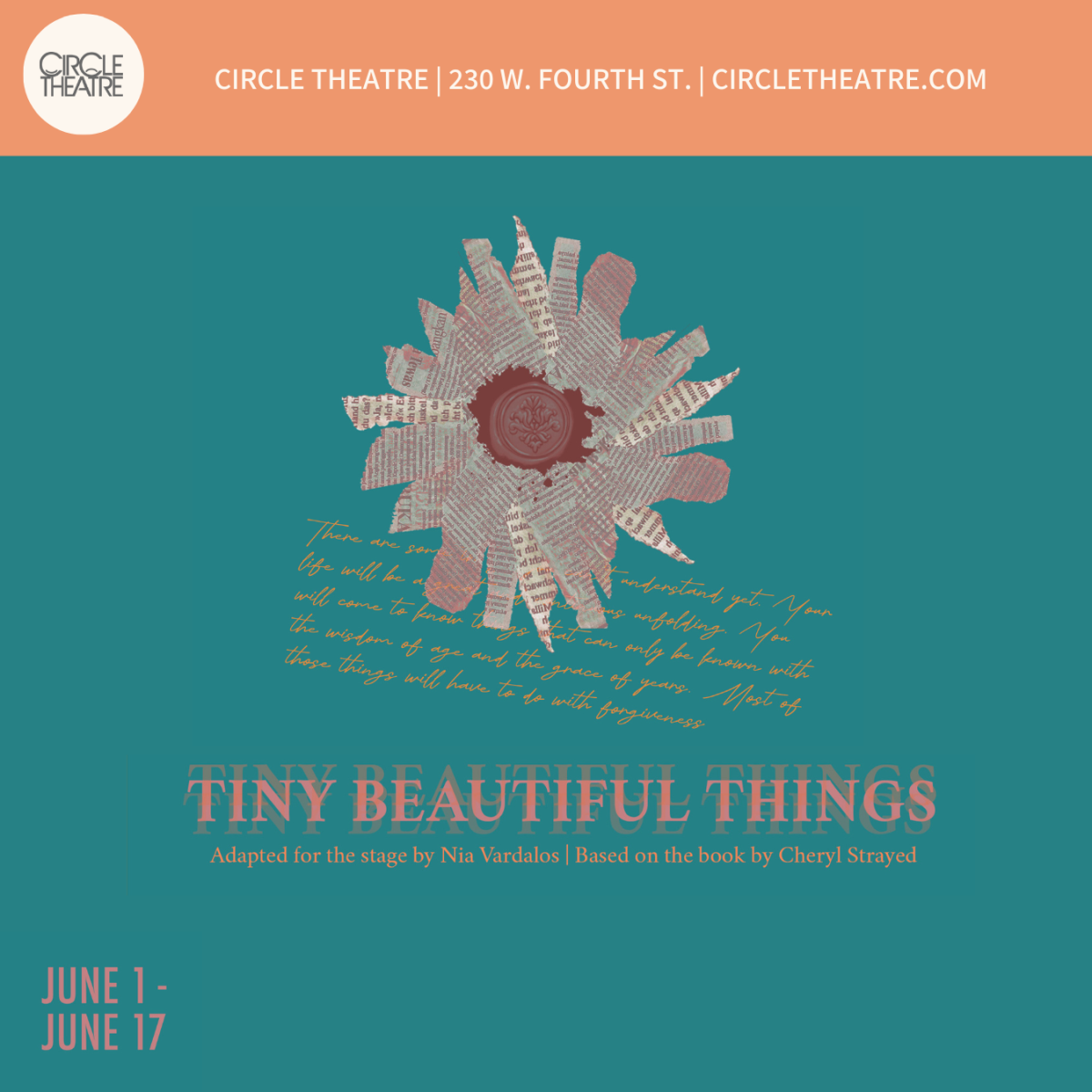 Tiny Beautiful Things Based on the bestselling book by Cheryl