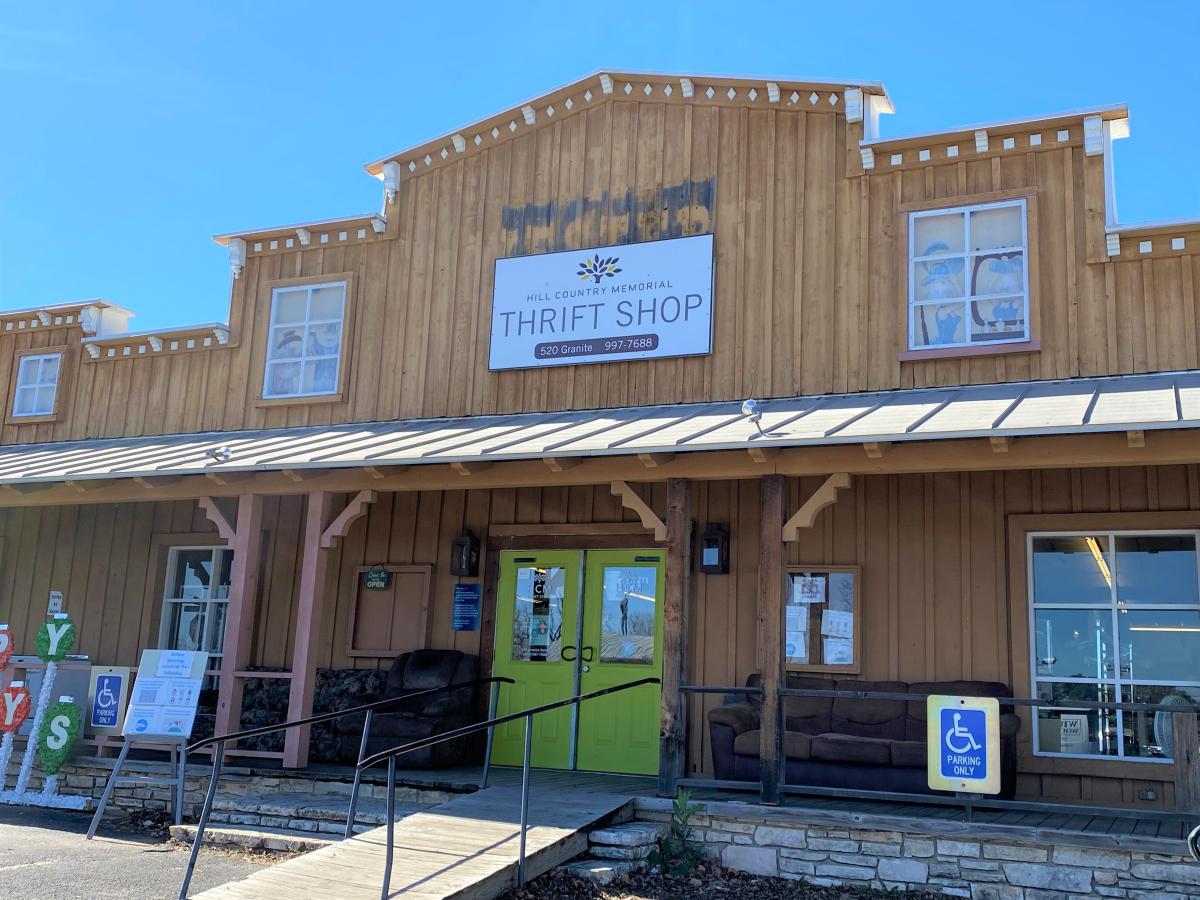 Hill Country Memorial Thrift Shop Thrift Stores & Resale Shops