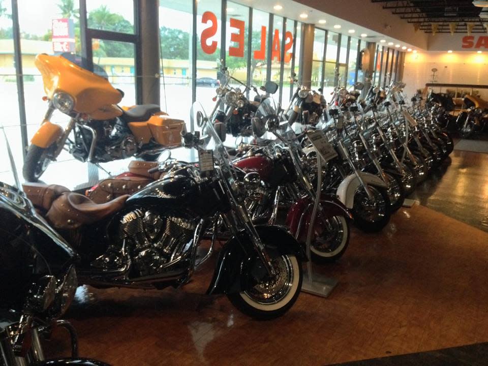 EAGLERIDER MOTORCYCLE RENTAL, FORT LAUDERDALE