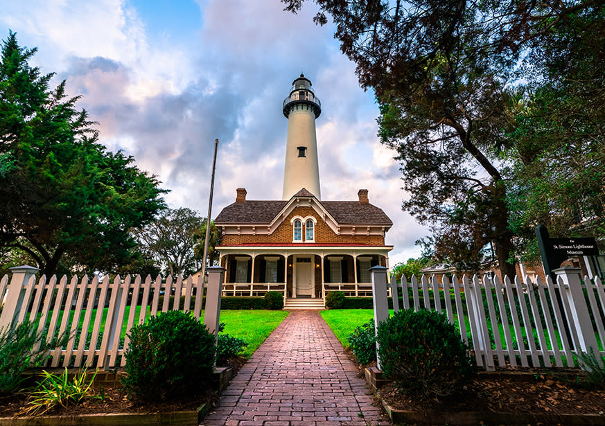St Simons Lighthouse Museum St Simons Island Ga 31522