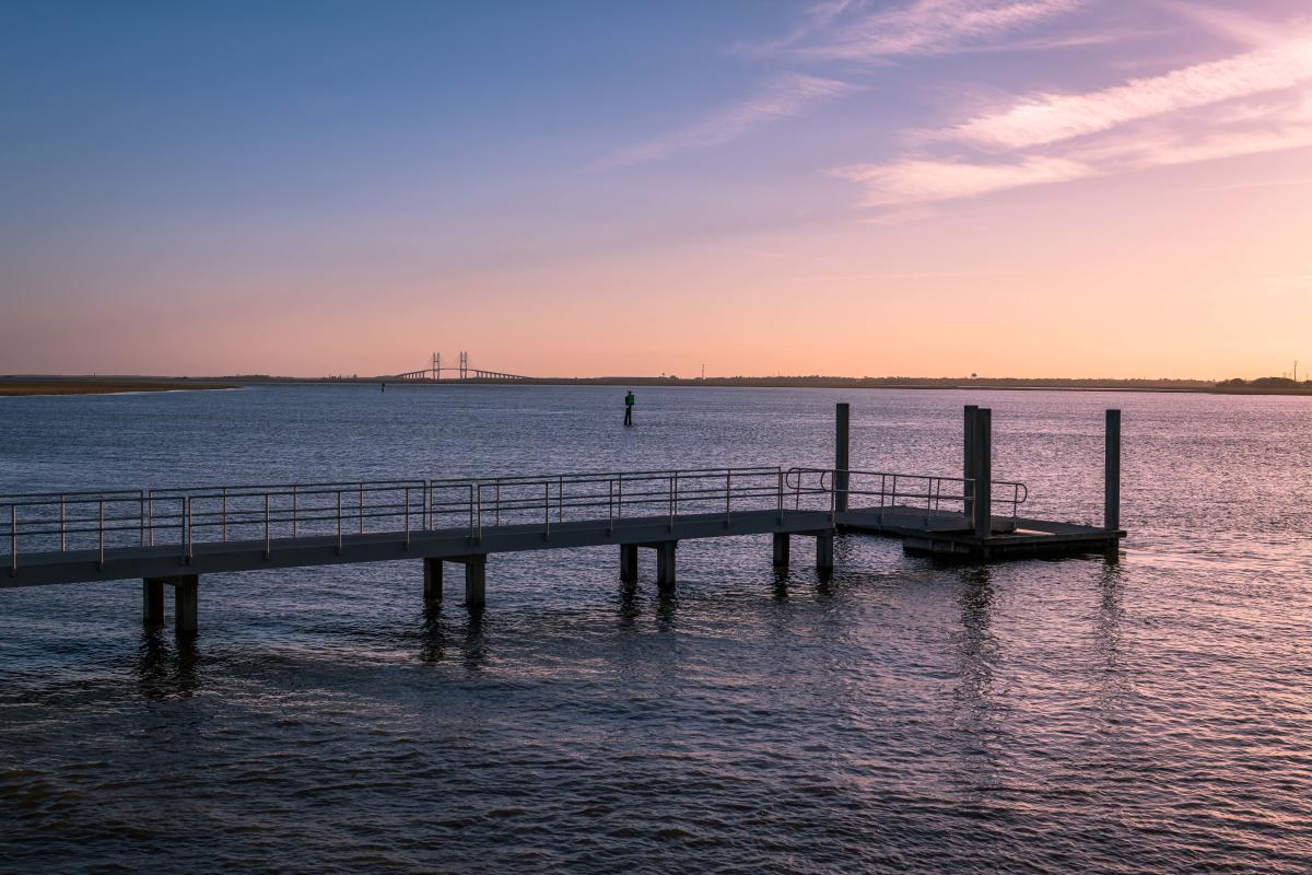 Mackay River Fishing Pier Amp Launch St Simons Island Ga