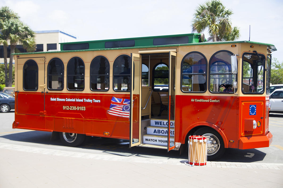 Saint Simons Colonial Island Trolley Tour St Simons